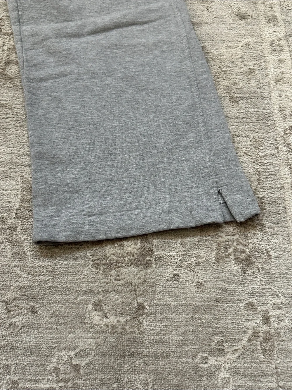 The North Face Men’s Large duo of one gray sweatpants and one black jogger.